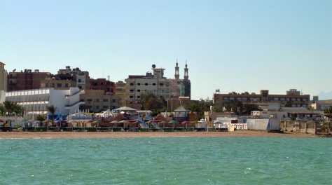 Hurghada from the sea